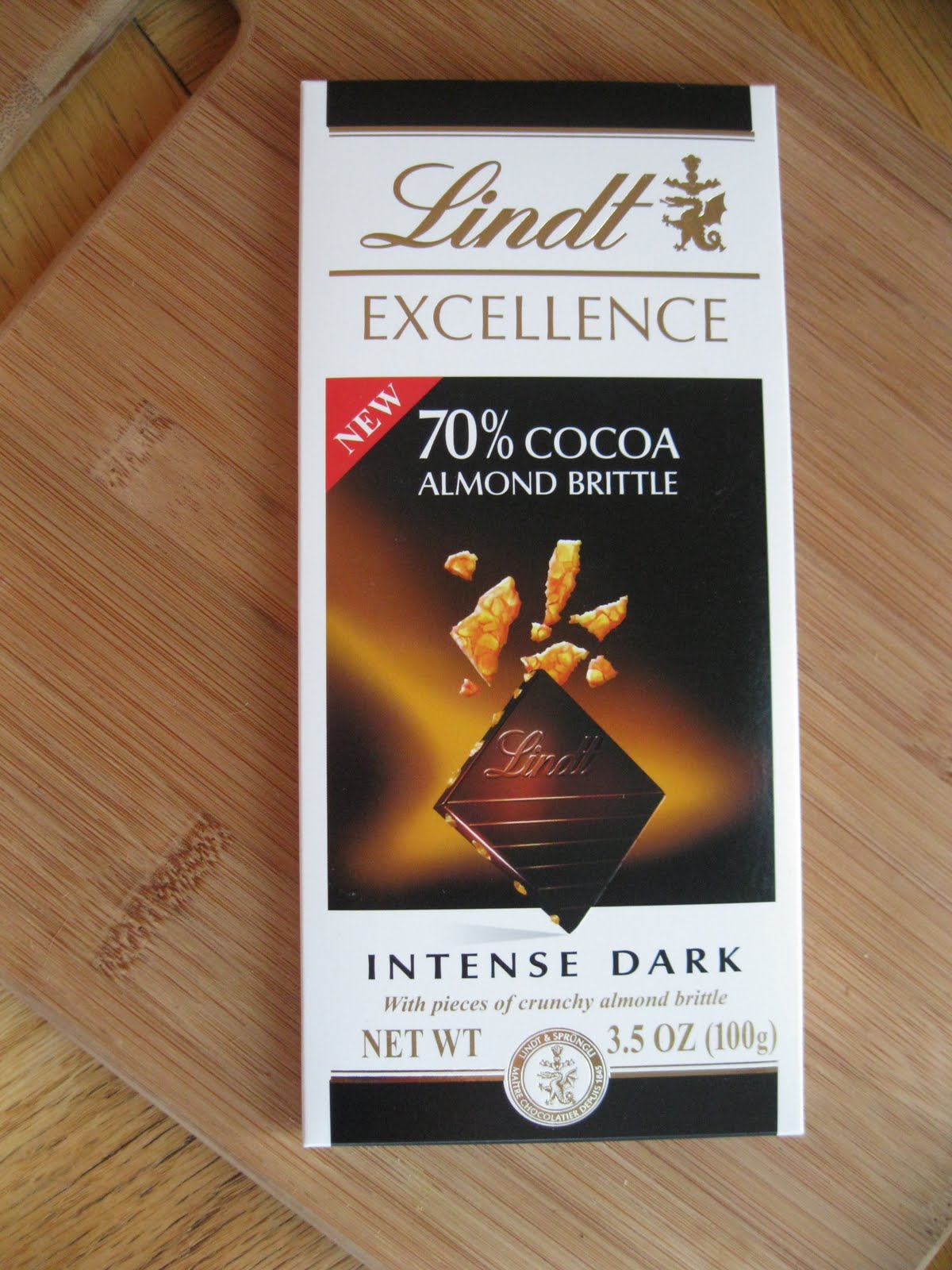 The District Chocoholic: Lindt Excellence Dark: 70% Almond Brittle