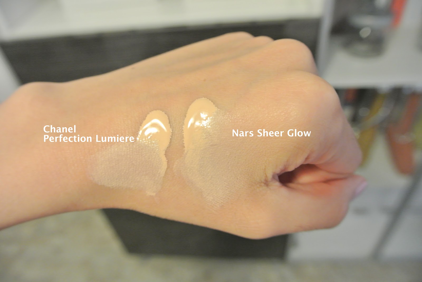 NARS Sheer Glow Foundation beautyshelfie