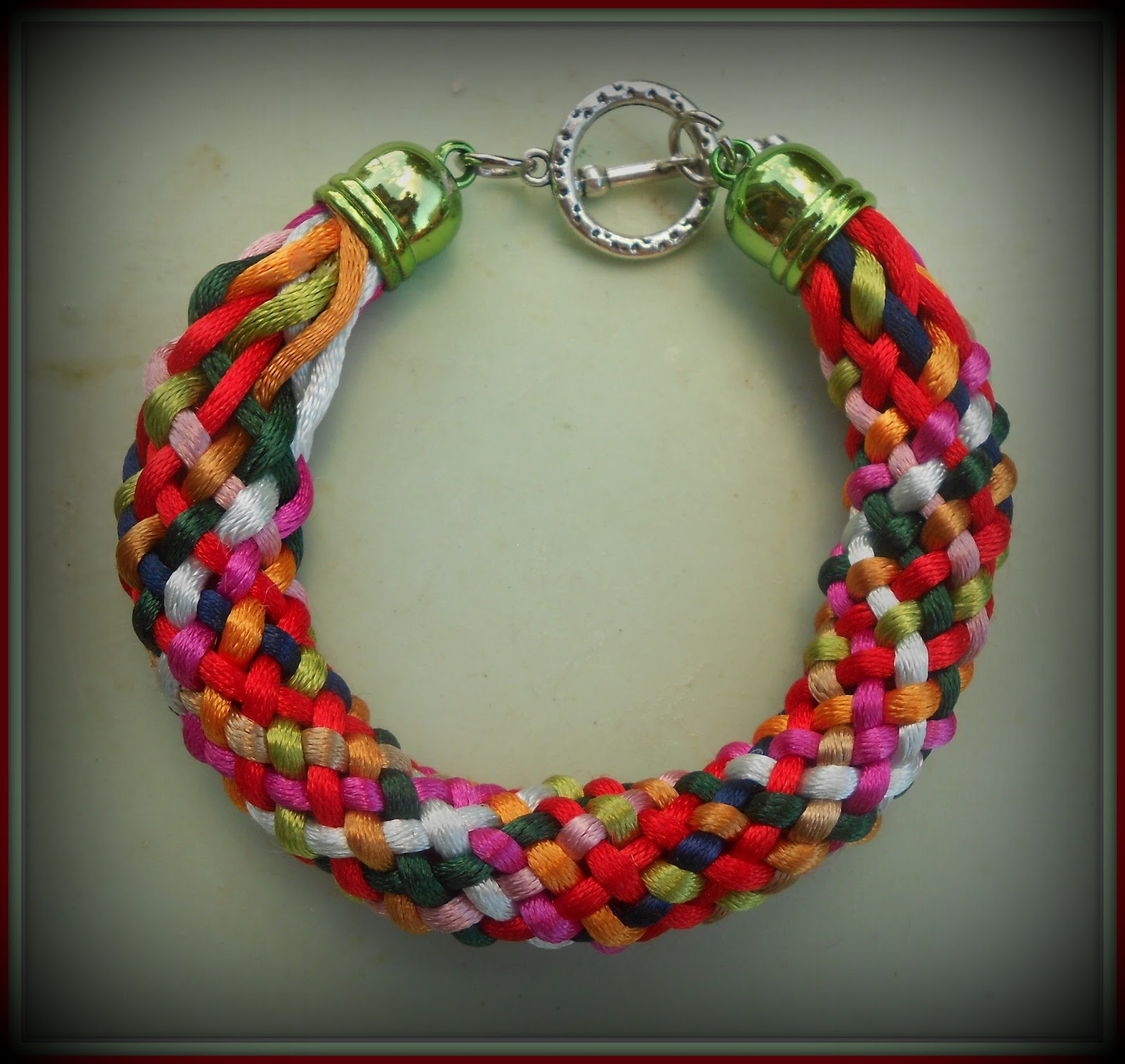 lila365idees ΠΟΛΥΧΡΩΜΑ ΒΡΑΧΙΟΛΙΑ ΜΕ ΤΗΝ ΠΛΕΞΗ ΨΑΘΑ (MULTI COLOR