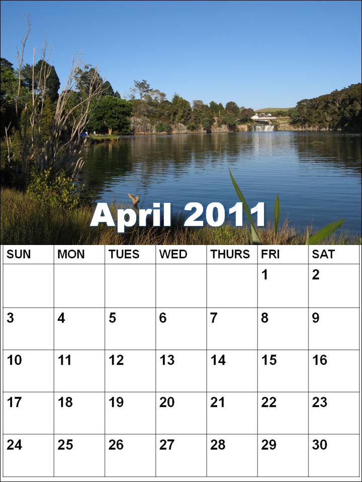 blank 2011 calendar april. april 2011 calendar blank