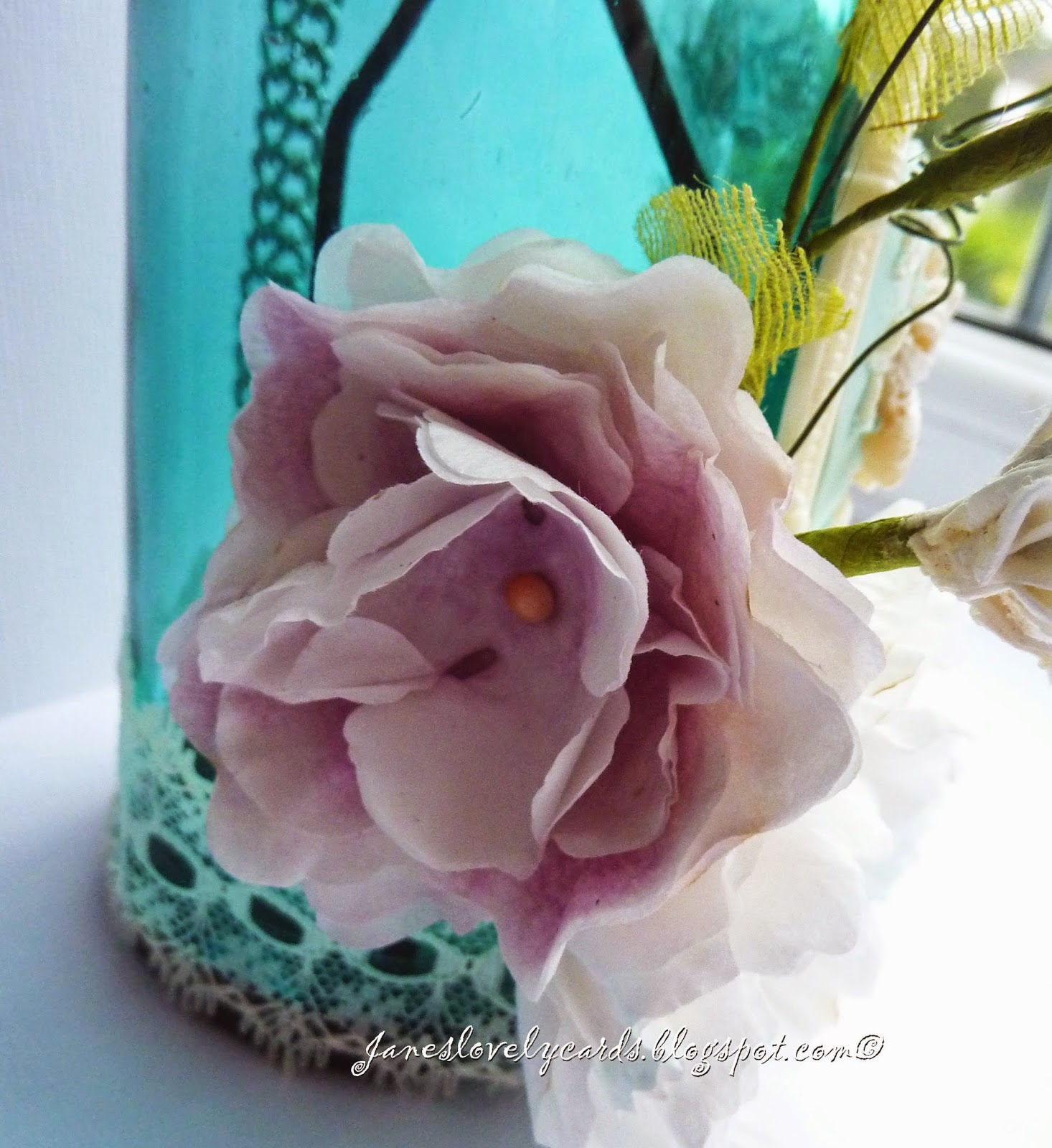 Stempelglede Design Team Blog Altered Tealight Bottle