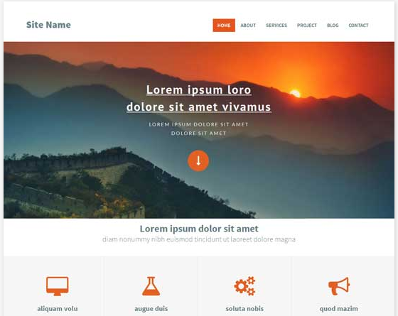 35 Best Free Bootstrap Themes - Download New Themes