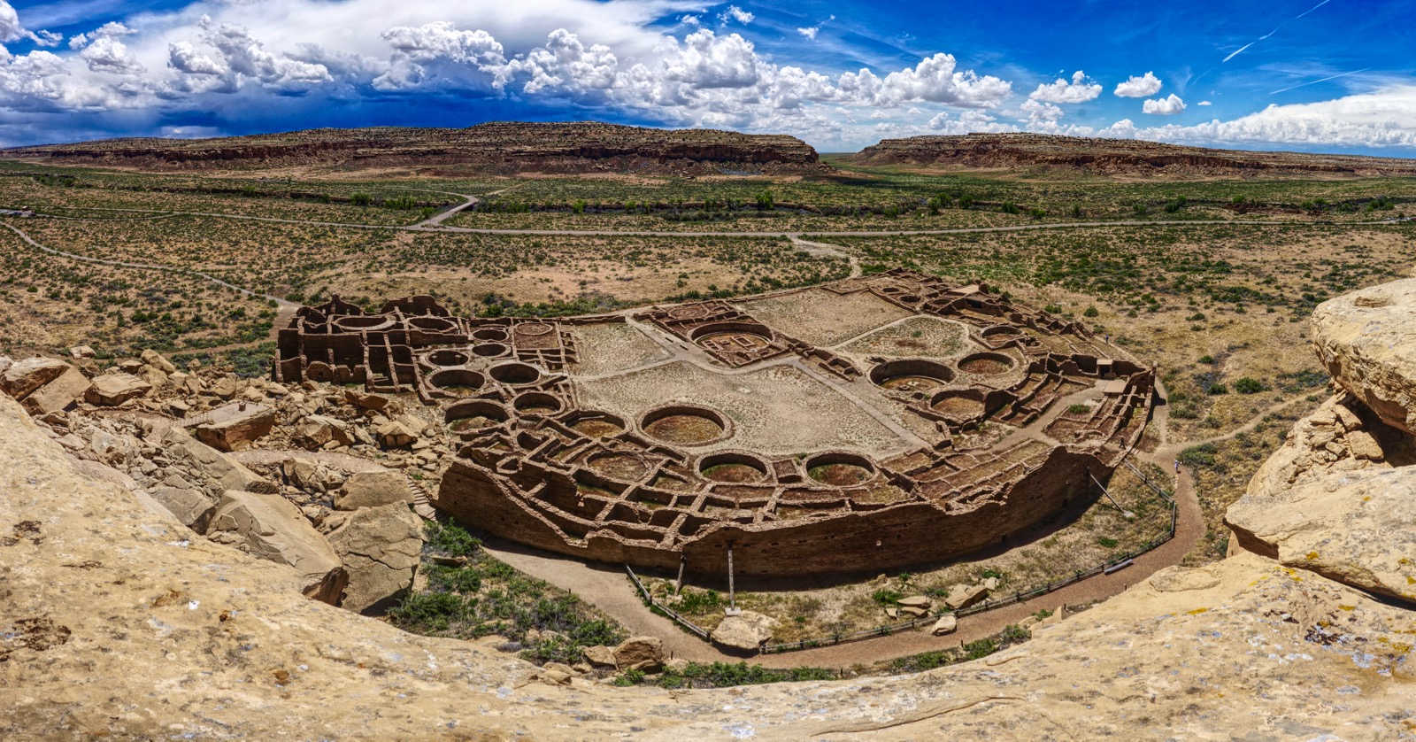 The American Chaco Culture National Historical Park, World New Mexico