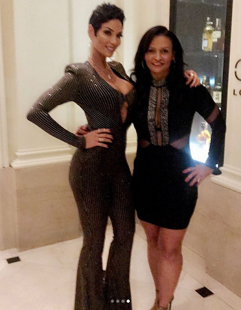 Nicole Murphy buys herself $157K Mercedes Roadster for her 50th birthday + pics from her birthday
