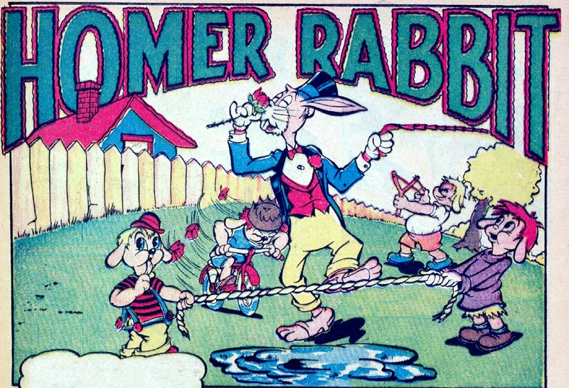 The 1940s Funny Animalphabet: 1940s Funny Animalphabet - H