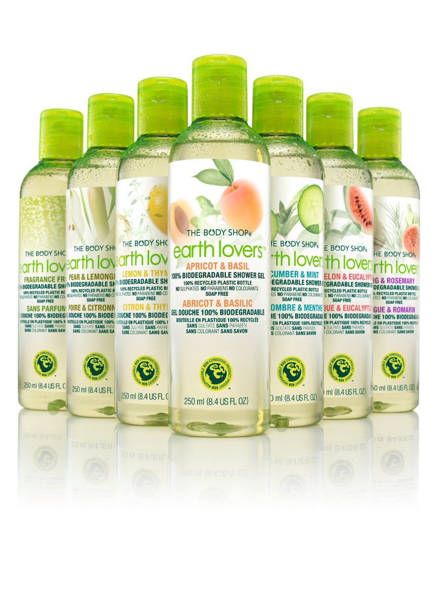 ...OxfordJasmine... The Body Shop Earth Lovers Shower Gels