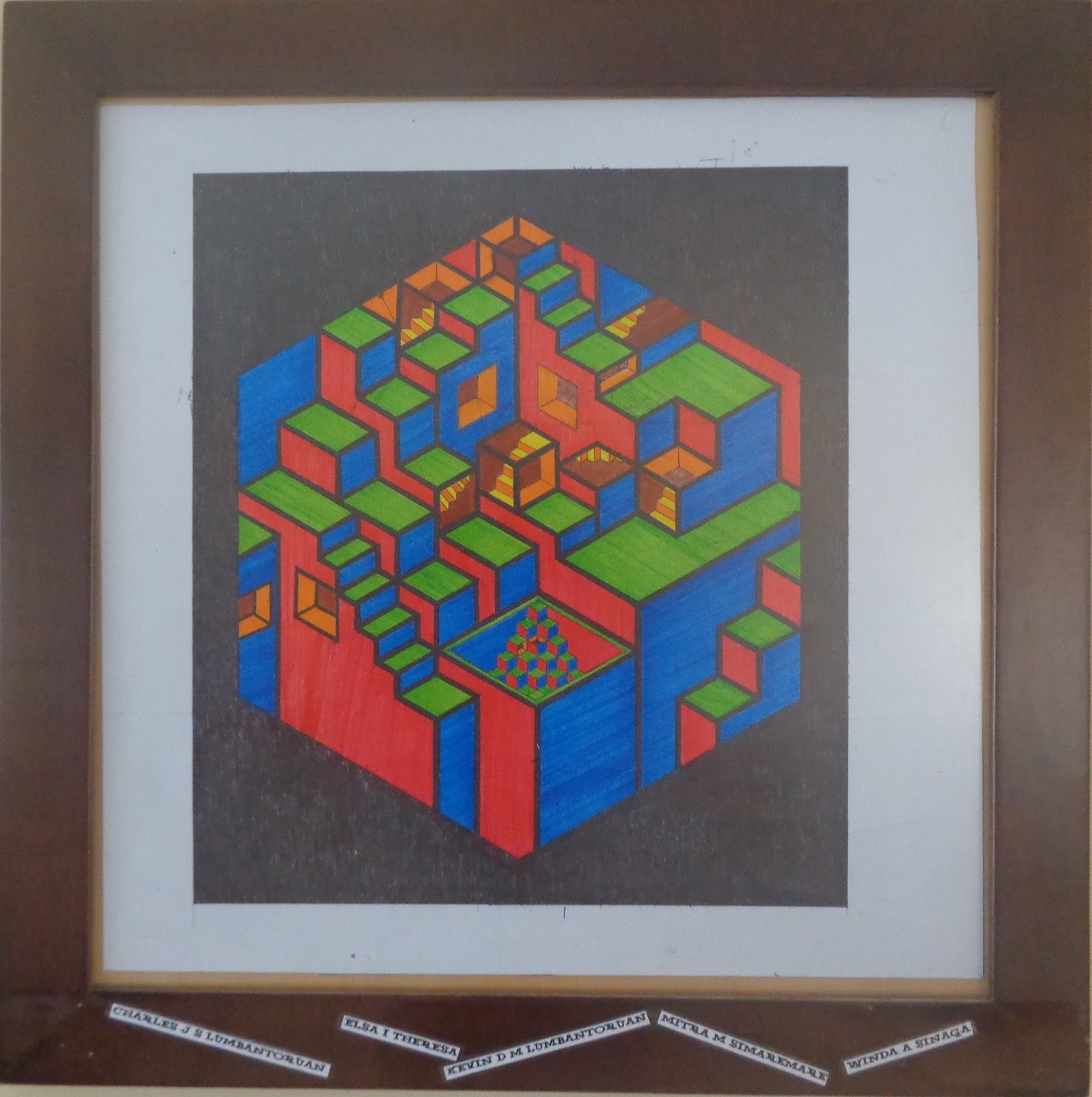 icara tentang matematika dan seni akan menjadi hal yang sulit bagi kita yang tidak memaham Berkarya Lewat Matematika dan Seni