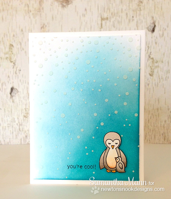 You're Cool - Penguin Card by Samantha Mann | Newton's Nook Designs