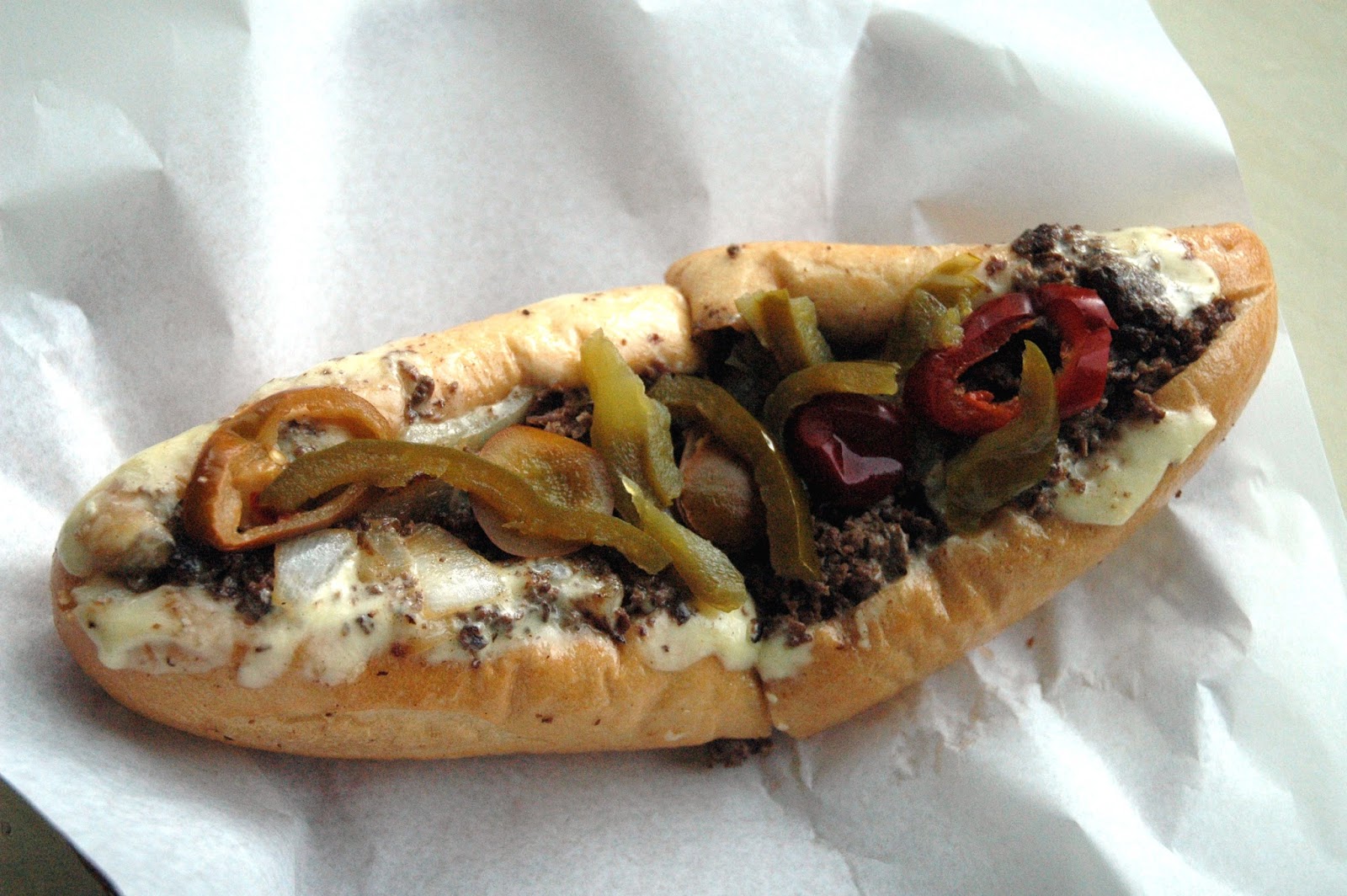 DUDE FOR FOOD The Cheese Steak Shop Turns Five...