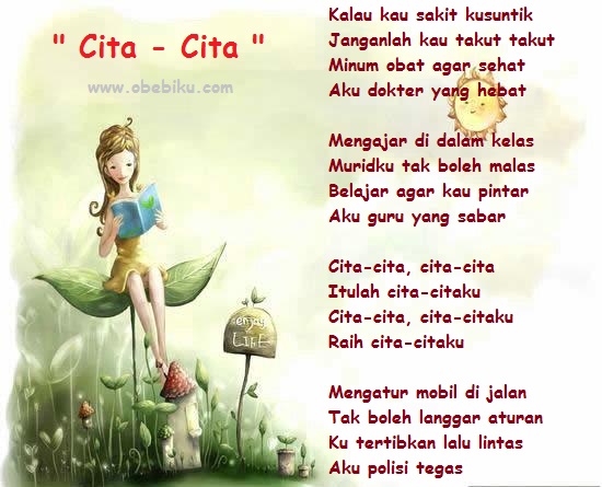 Lirik Lagu Aku Anak Indonesia Aku Punya Cita Cita