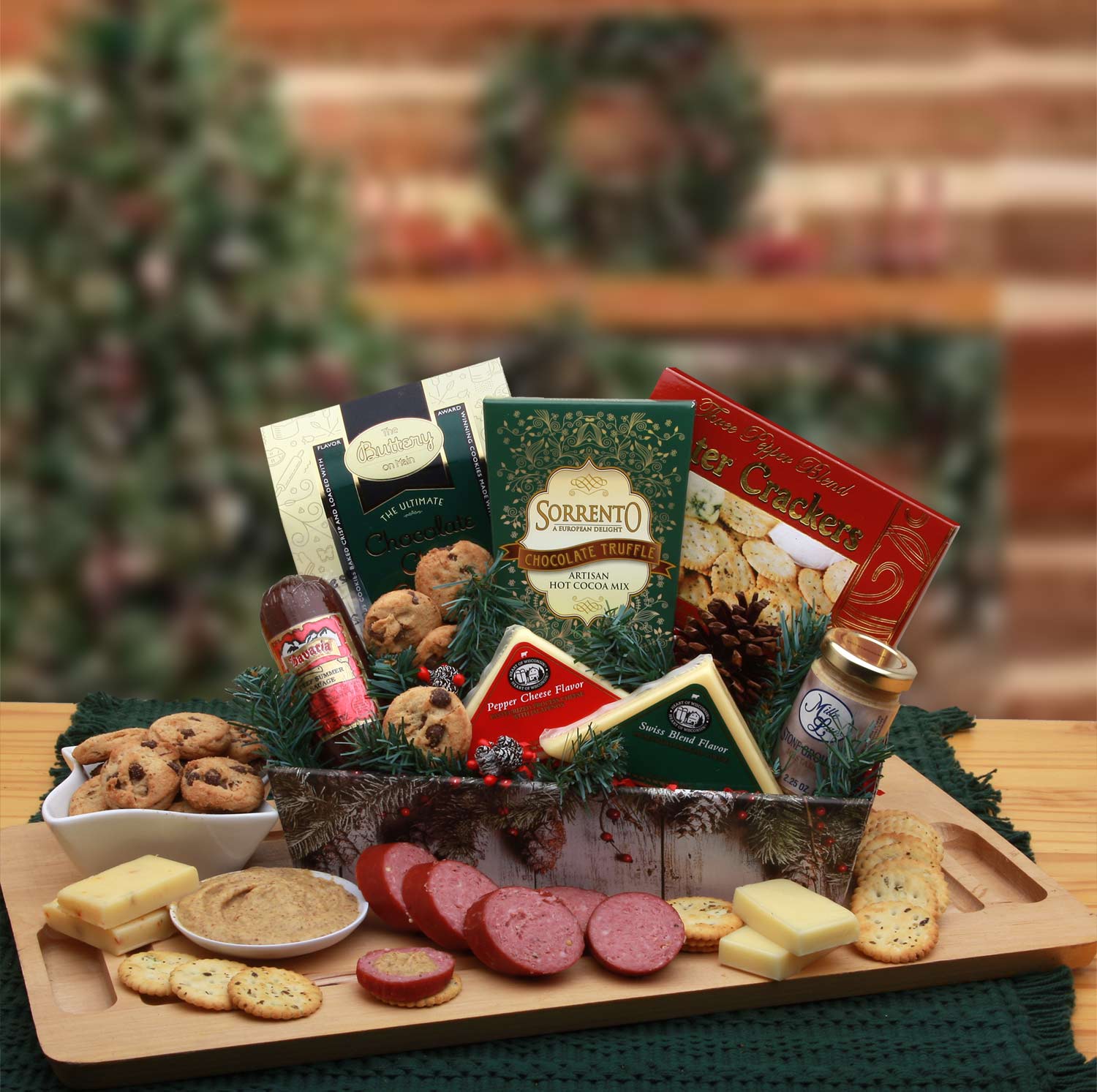Kim's La Bella Baskets Christmas 2018 Best Meat And Cheese Gift Baskets