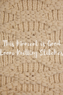 Block Quilting Loom Knit