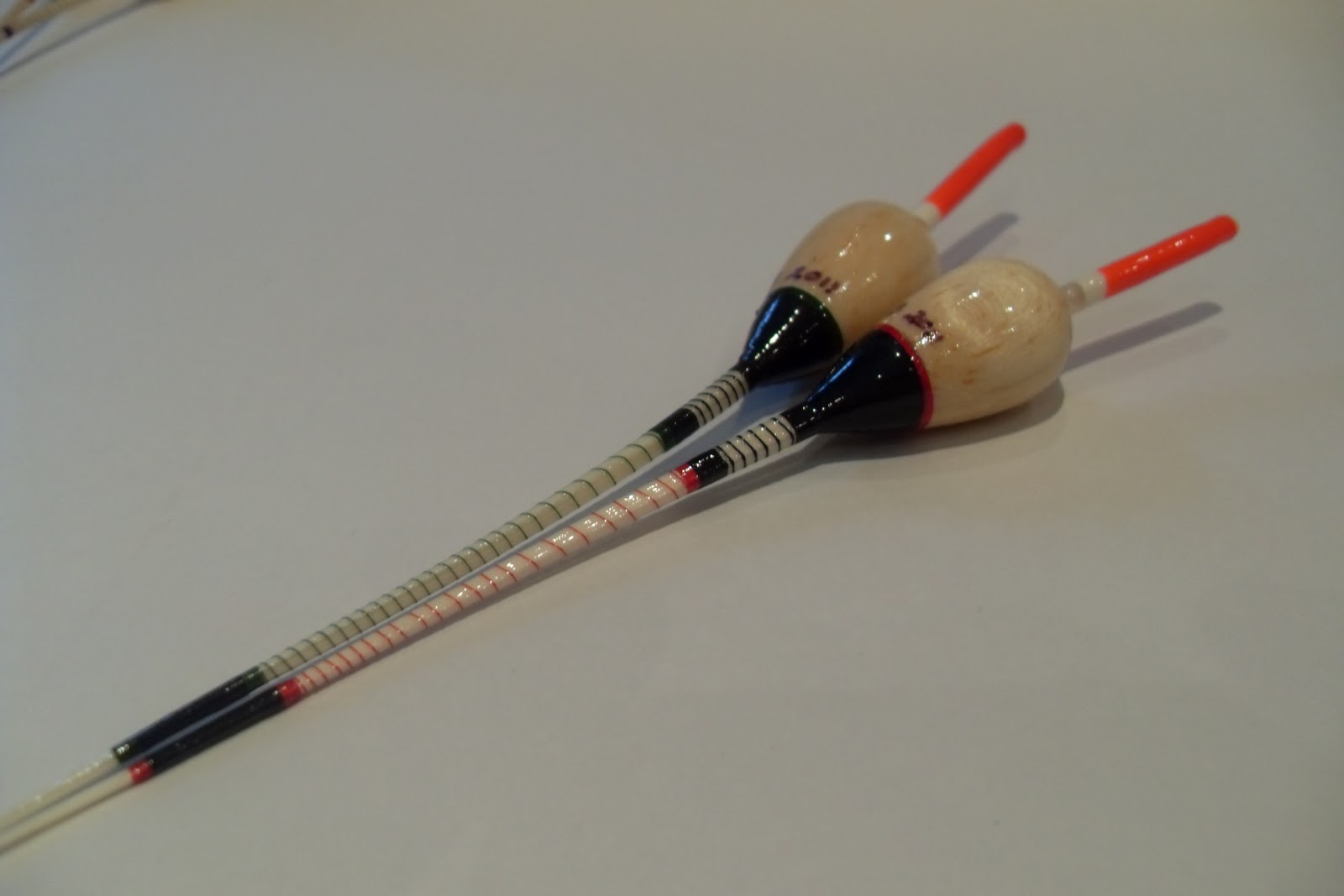 Handmade Fishing Floats by Mark Burningham. Avon floats with cane