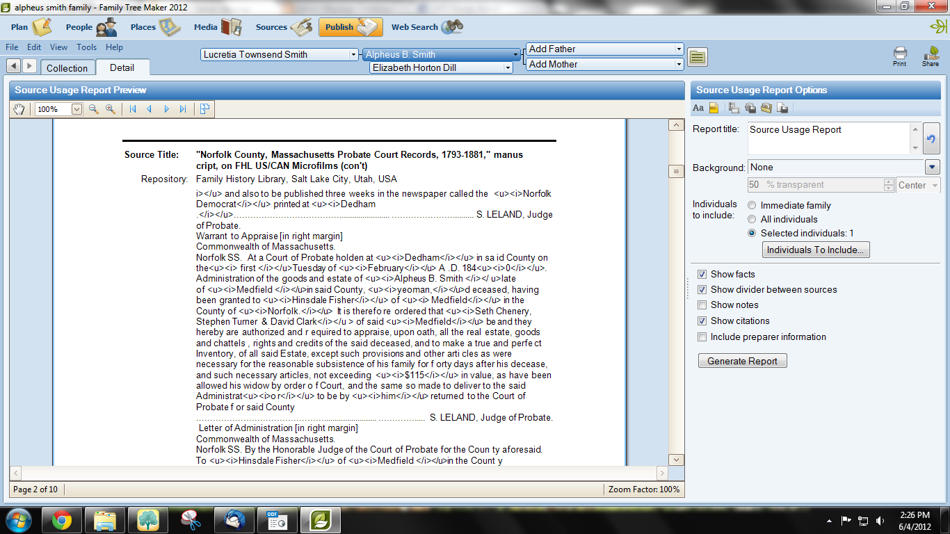 Genea-Musings: Do the Research Notes Transfer via GEDCOM to Family Tree ...