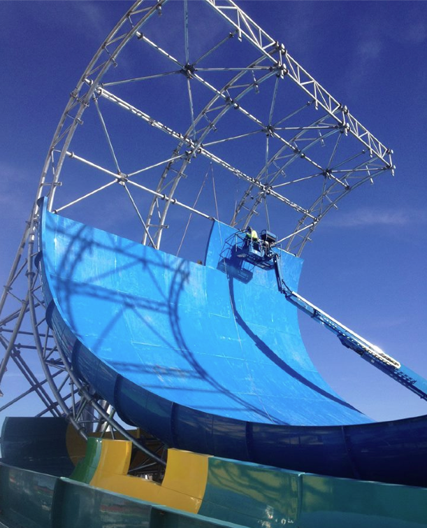 NewsPlusNotes Pair of New Slides Underway at Cowabunga Bay Las Vegas