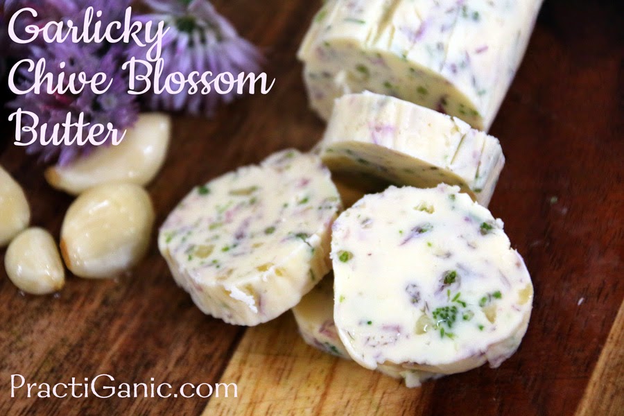 Chive Blossom Butter
