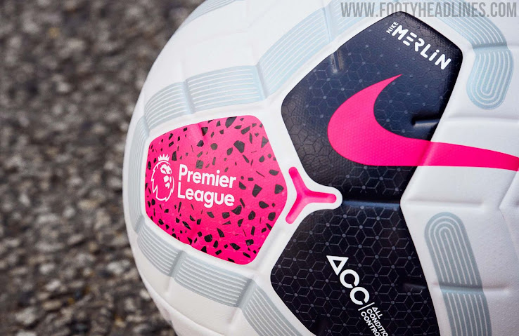 pink premier league football