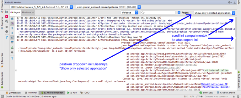 Override methods Android Studio. Виды exception Android Studio. Ошибка в приложении NULLPOINTEREXCEPTION ВК. Java invoke error