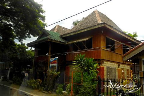 Lovely traditional Filipino house or bahay kubo of the late Philippine President Manuel L. Quezon
