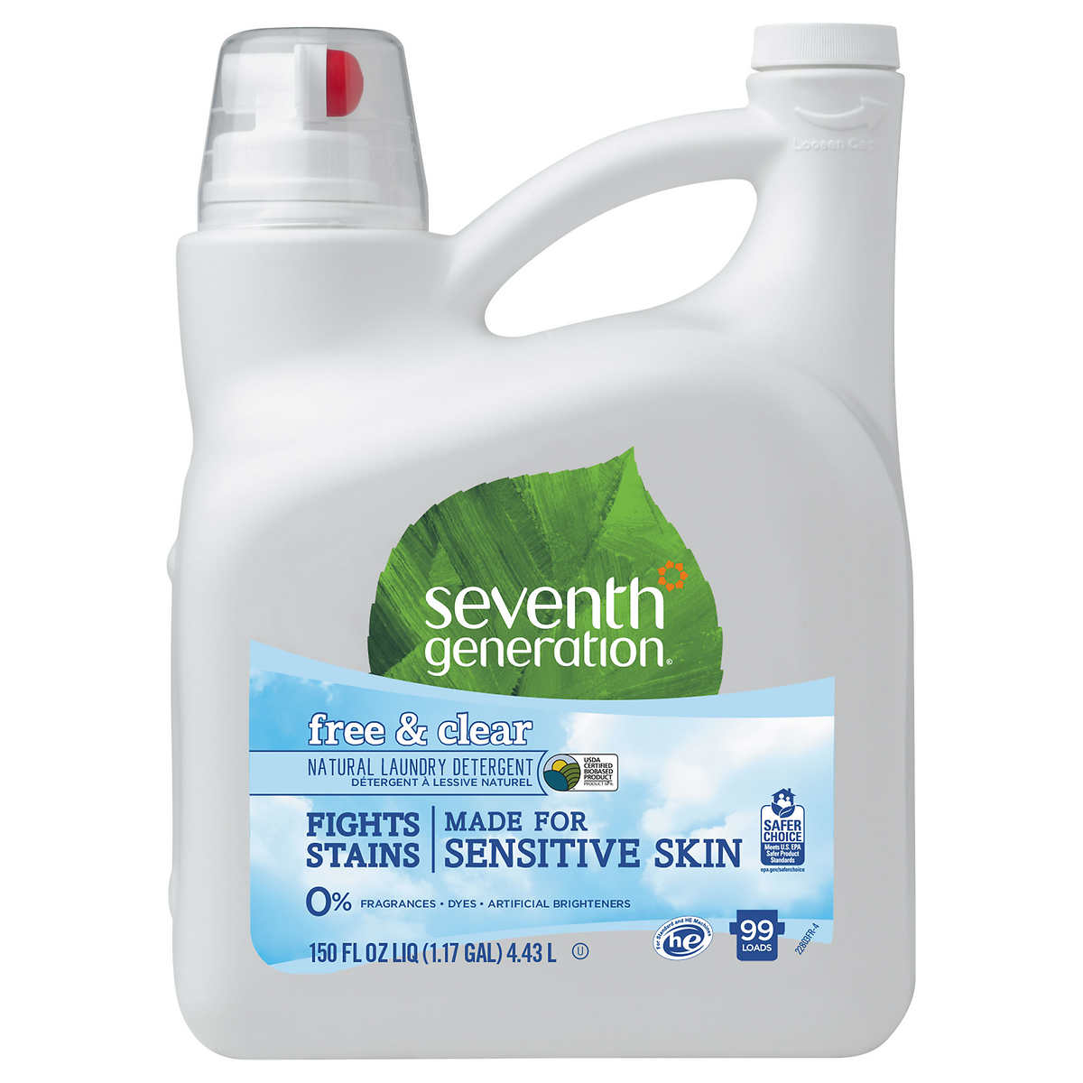 Cruelty Free LifeStyle Cruelty Free Laundry Detergent for Sensitive Skin