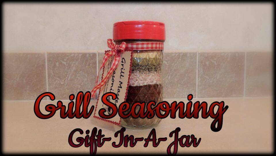 Craftie Kaleidoscope Grill Master Seasoning GiftInAJar