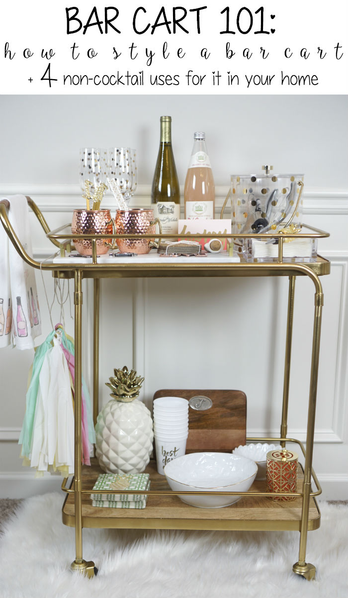 Bar Cart 101 Strawberry Chic