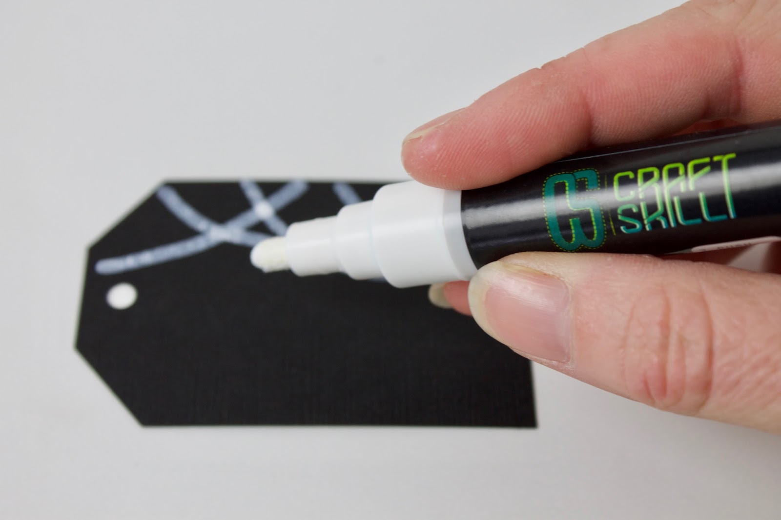 Chalkboard labels using Chalk Markers Hello Beautiful