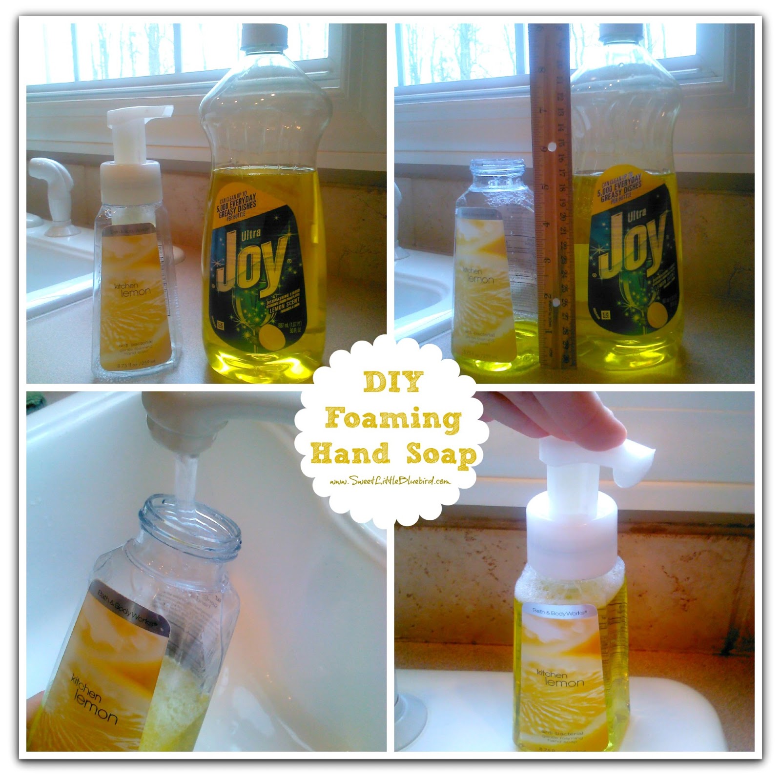 DIY Foaming Liquid Soap Refill - From The Patch