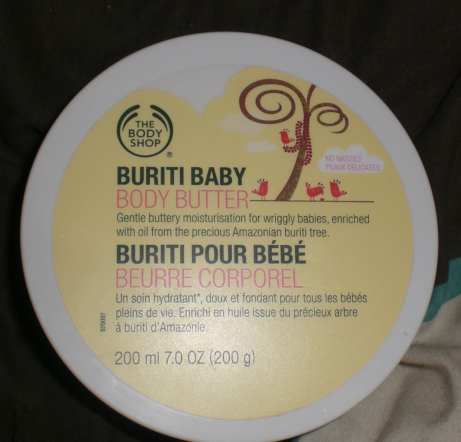 Cotton Candy Fro The Body Shop Buriti Baby Body Butter
