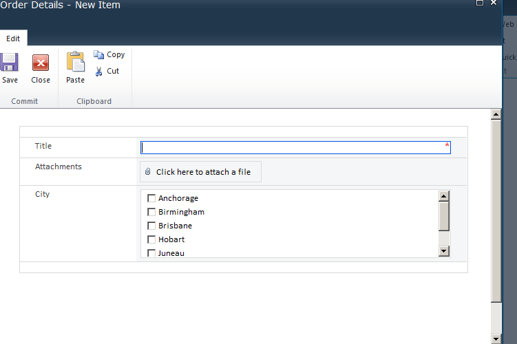 Sharepoint kings make multi select list box required in infopath