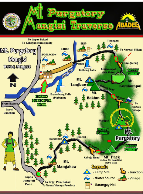 Purgatory-mangisi traverse Map