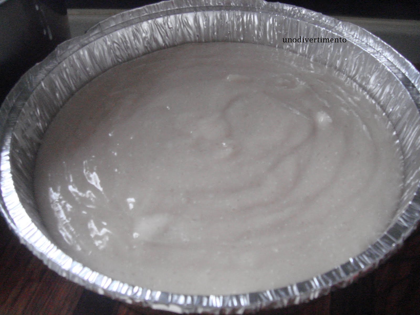 uncooked water chestnut pudding