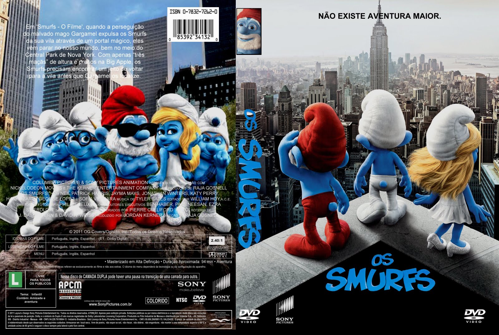 Smurfs The Lost Village 2017 BRRip 1080p Dual Audio In