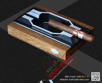Bán gạt tàn xì gà 1 đến 4 điếu cao cấp của Cohiba Gat-tan-xi-ga-go-2-dieu-lubinski-phu-kien-cigar-lb070
