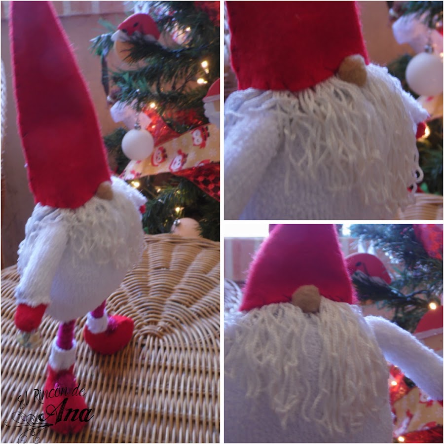 Gnomo navideño y Trufas de chocolate