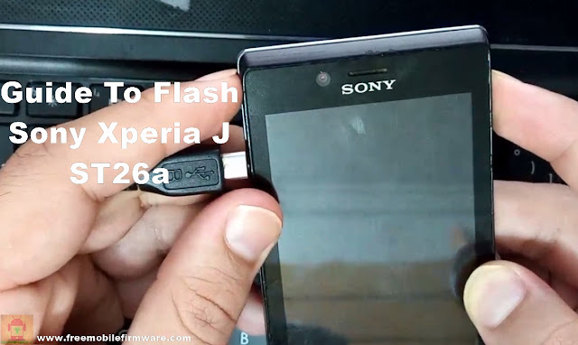 Sony Xperia J ST26a Jelly Bean 4.1.2 Tested Firmware