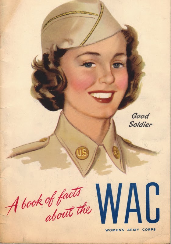 A Book of Facts About the WAC (Women's Army Corps Booklet 1944) | Organized Clutter