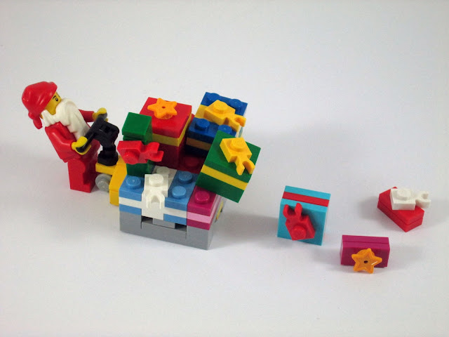 MOC LEGO Pai Natal e as prendas