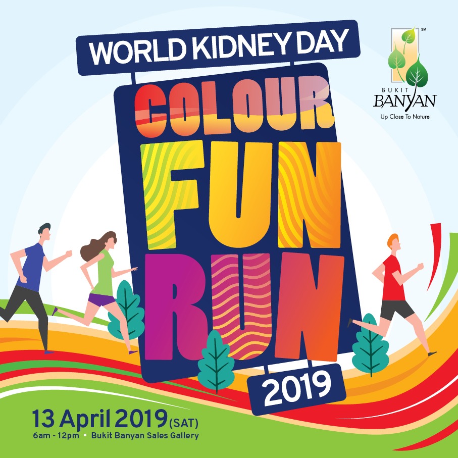 RUNNERIFIC: World Kidney Day Color Fun Run 2019