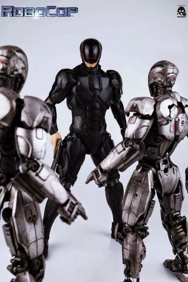 toyhaven: ThreeZero 1/6 scale 2014 RoboCop version 3.0 12.5-inch figure full reveal and pre