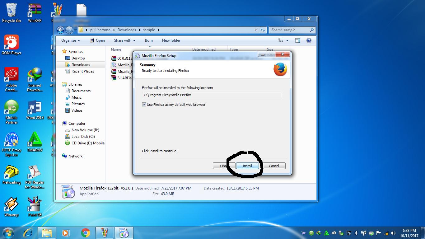 Firefox terbaru 64 bit offline installer