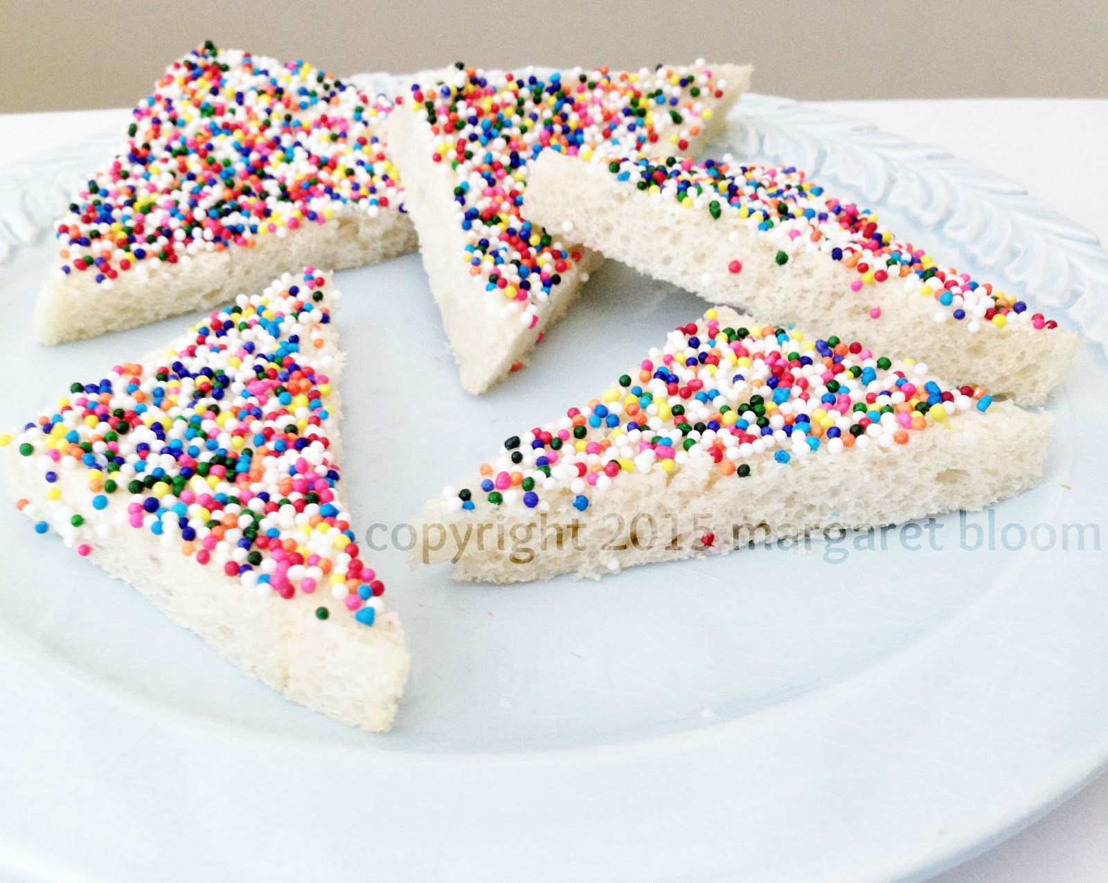 we bloom here fairy bread