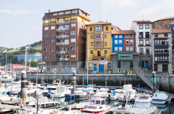 paseo puerto Bermeo Vizcaya fotografía