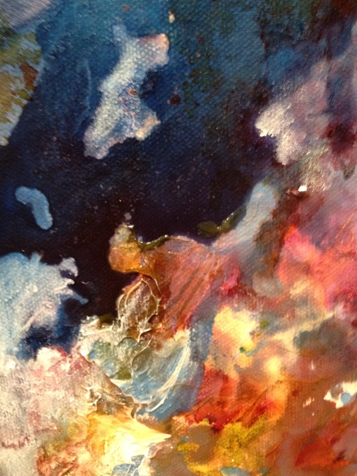 artsy_aura 1. Art Experiment w/ Acrylic Ink