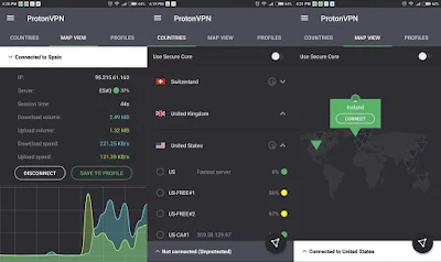 افضل برنامج vpn للاندرويد مدفوع, تطبيق ProtonVPN للأندرويد افضل برنامج vpn للاندرويد مدفوع 2019, افضل برنامج vpn للاندرويد مدفوع 2019