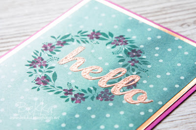 Hello Cards for New Stampin' Super Stars.  Buy Stampin' Up! UK here