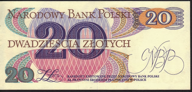Polonia 20 Zlotych 1982 P# 149