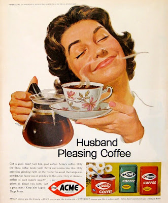 Clergy Confidential: Sexist Vintage Coffee Ads - Yikes!