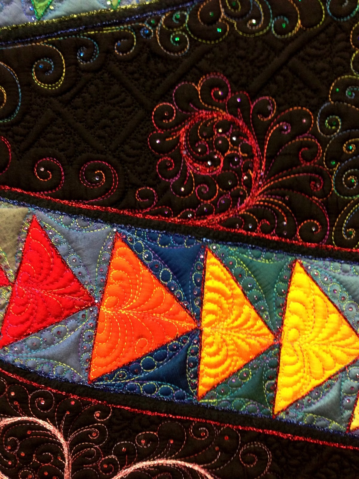 Fluffy Sheep Quilting IQFOI 2013 Pieced Quilts