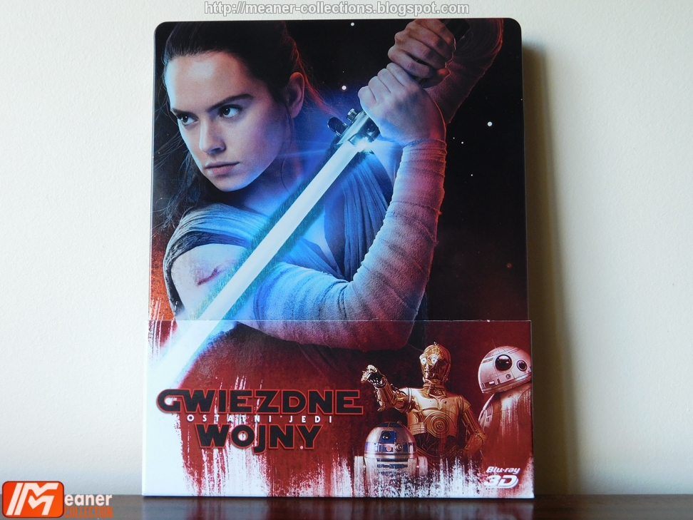 Star Wars The Last Jedi Blu Ray Steelbook Poland Meaner